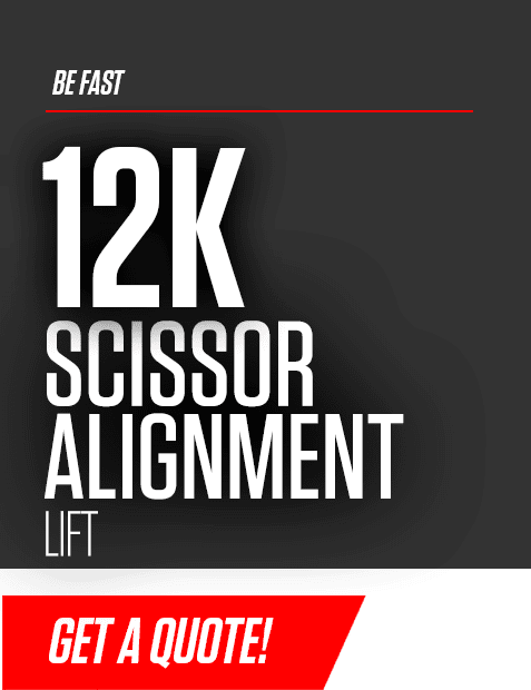 12k scissor alignment lift