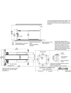 12k four post alignment lift floor plan