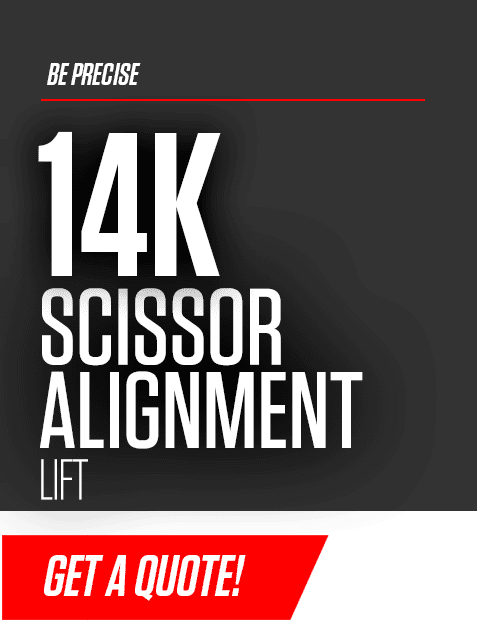 14k scissor alignment lift
