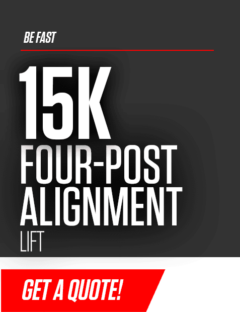 15k four post alignment lift get a quote