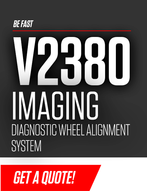 get a quote on a v2380 wheel alignment system