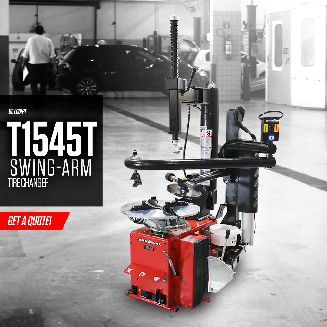 "Be Equipt - T1545T Swing-Arm Tire Changer - Get a Quote!"