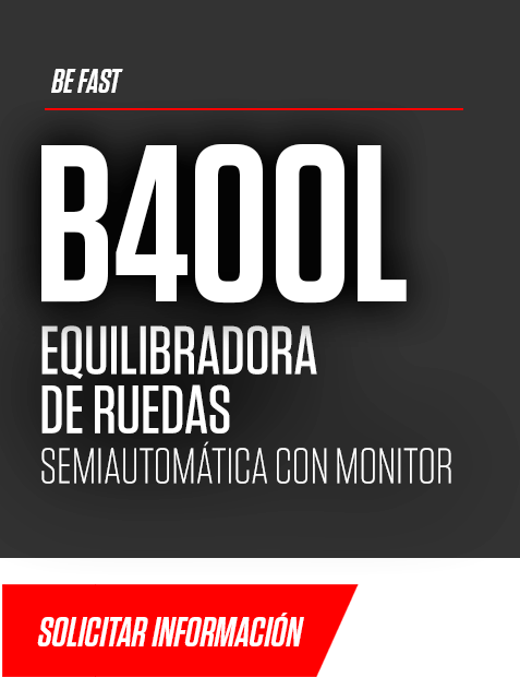 b400l equilibradoras de ruedas