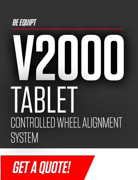 v2000 wheel alignment system