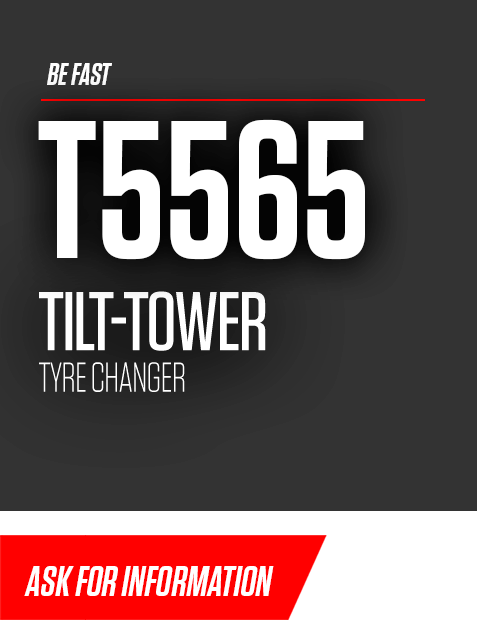 "Be Fast T5565 Tilt-Tower Tyre Changer"