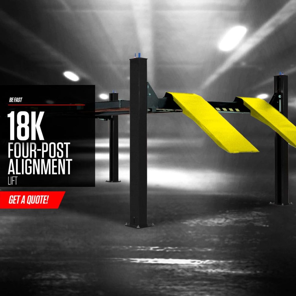 18K Four-Post Alignment Lift | John Bean