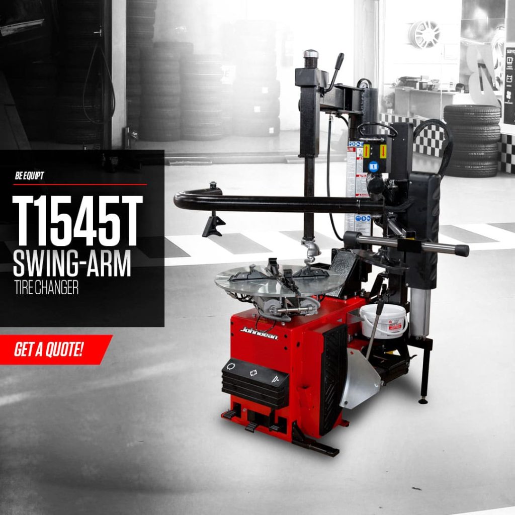 T1545T SwingArm Tire Changer John Bean USA