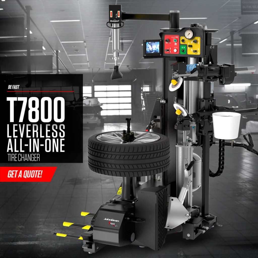 T7800 Leverless All-in-One Tire Changer | John Bean USA