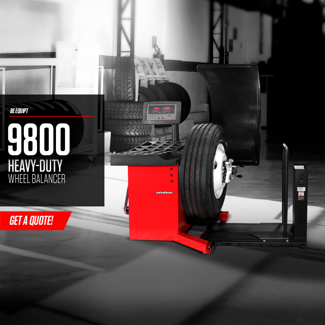 9800 Heavy-Duty Wheel Balancer