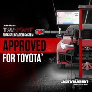 Read more about the article John Bean Tru-Point ADAS Calibration System Approved for Toyota Vehicles in United States