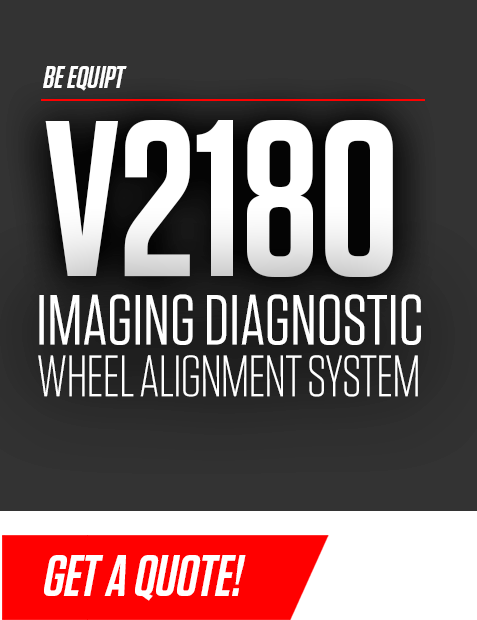 "Be Equipt - V2180 Imaging Diagnostic Wheel Alignment System - Get a Quote"