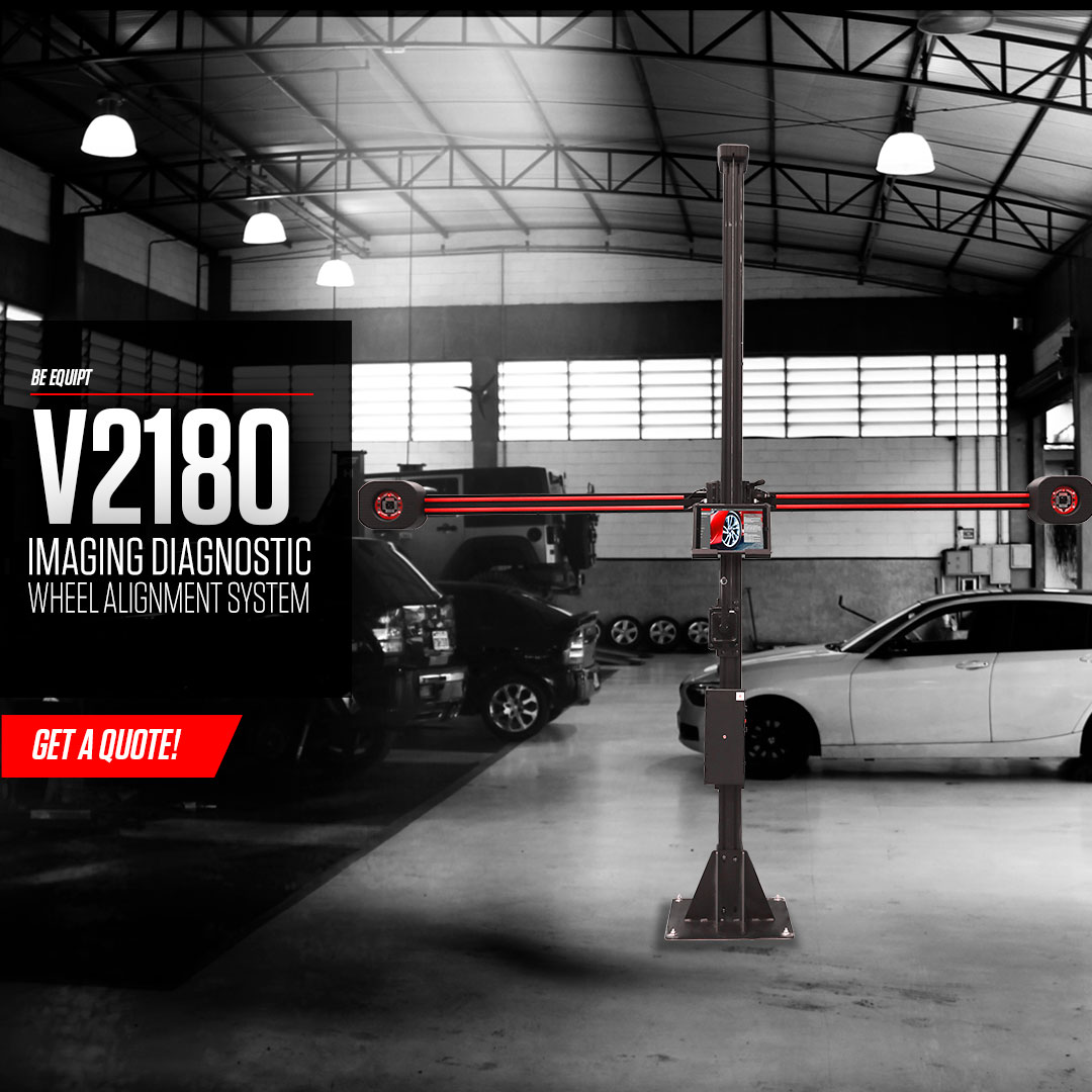 "Be Equipt - V2180 Imaging Diagnostic Wheel Alignment System - Get a Quote"