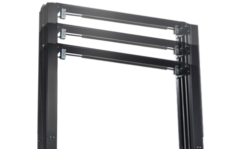 Image highlighting the adjustable heights of the lift